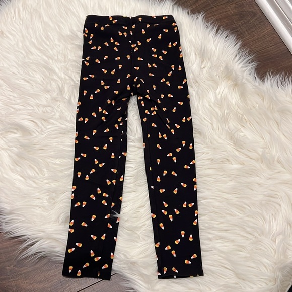Children’s place girls Halloween candy corn print  leggings size:5T - Picture 5 of 6